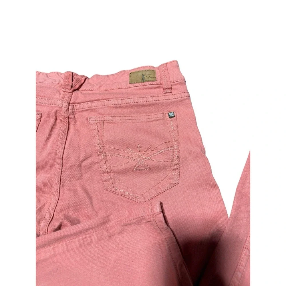 Supplies Jeans Womens 6 Skinny Leg Mid Rise Blue Denim Measure - Picture 9 of 15